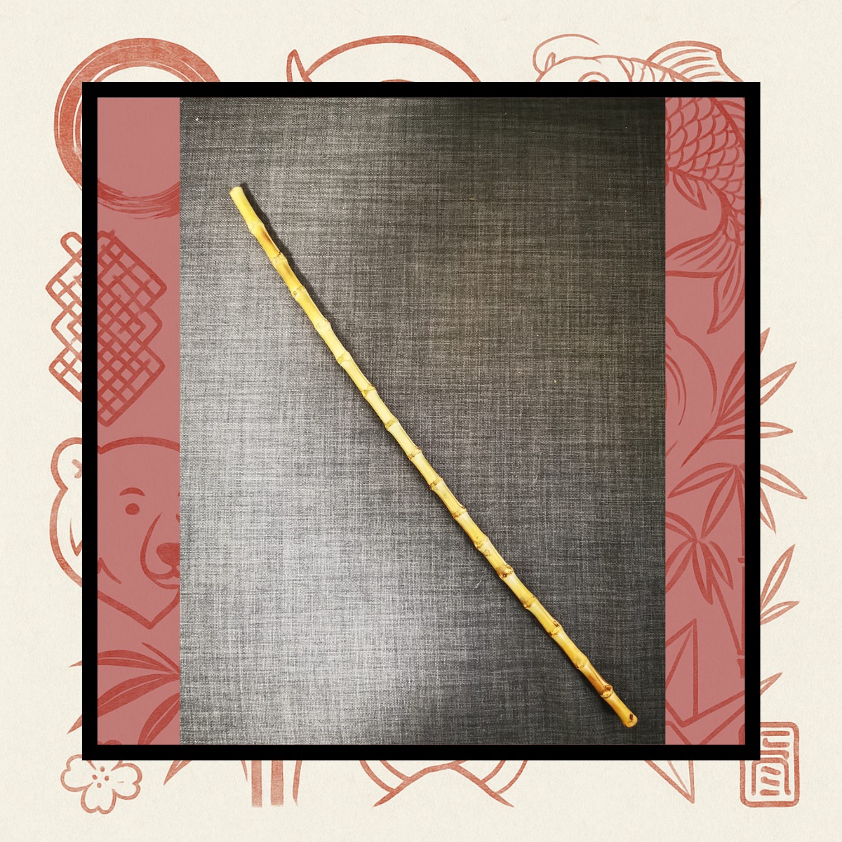 Canna di Bambu' da 60cm flessibile