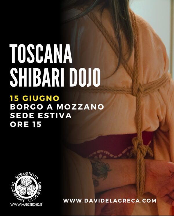 Toscana Shibari Dojo - Lezione shibari 15 giugno