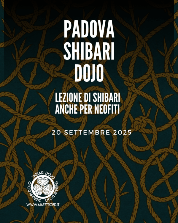 Lezione di Bondage e Shibari - Veneto Shibari Dojo -20 Settembre