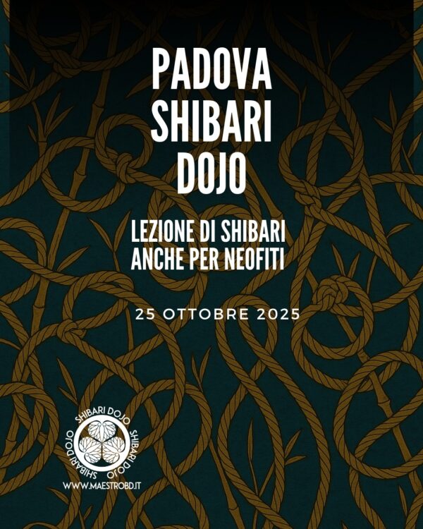 Lezione di Bondage e Shibari - Veneto Shibari Dojo -25 ottobre